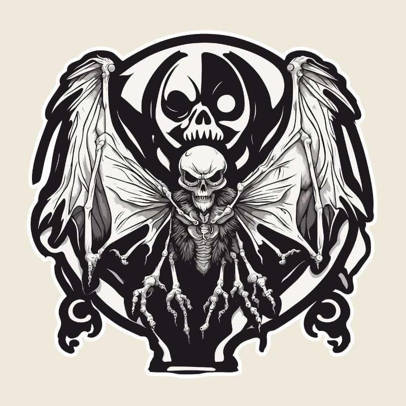 Mothman / Moth / Insect / Mythical Creature / Flutter