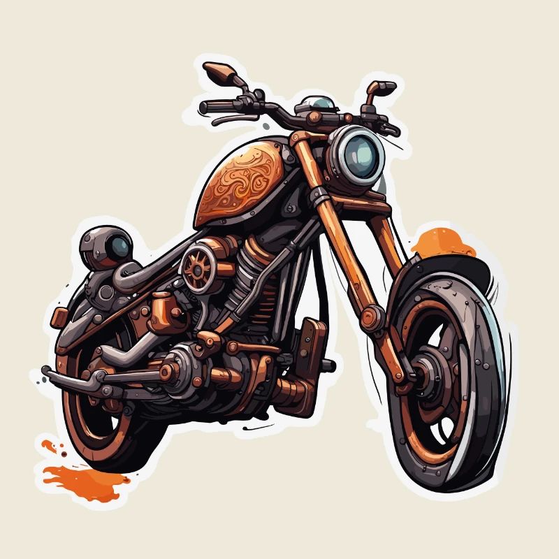Biker / Motorcycle Rider / Biker / Two-Wheeler / Cross