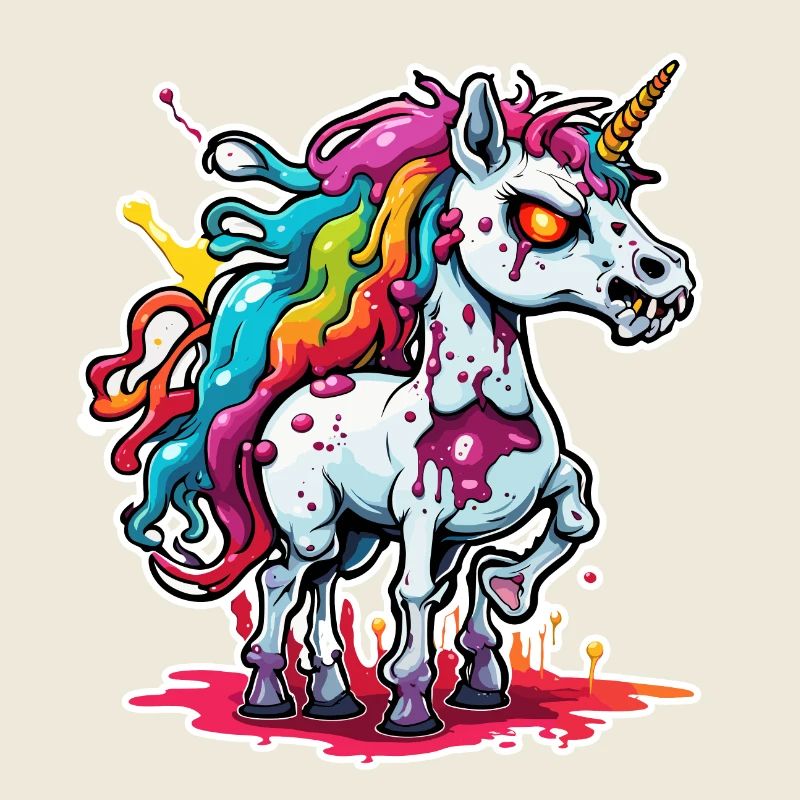 Unicorn / mythical creatures / fairy tales / magic / glitter