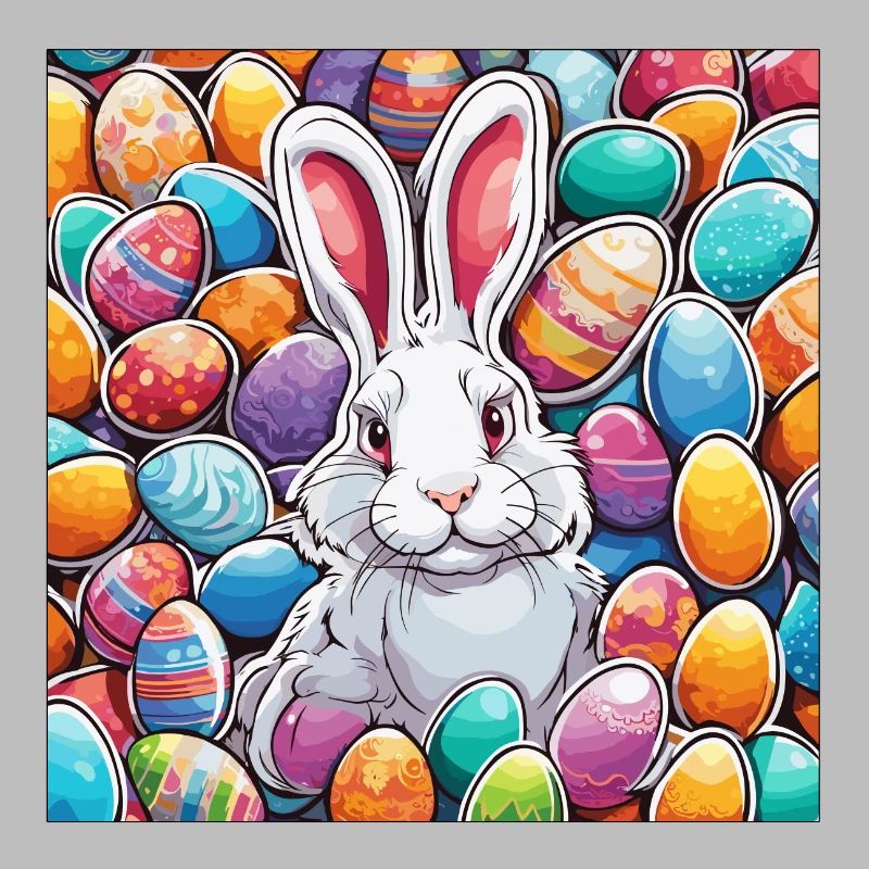Easter Bunny / Easter / Eggs / Holidays / Easter