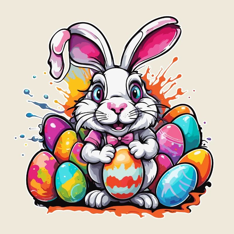 Osterhase / Ostern / Eier / Feiertage / Osterfest