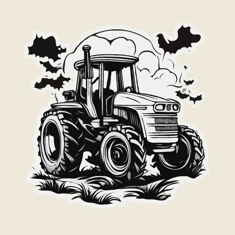 Traktor / Landwirtschaft / Bauer / Feldarbeit