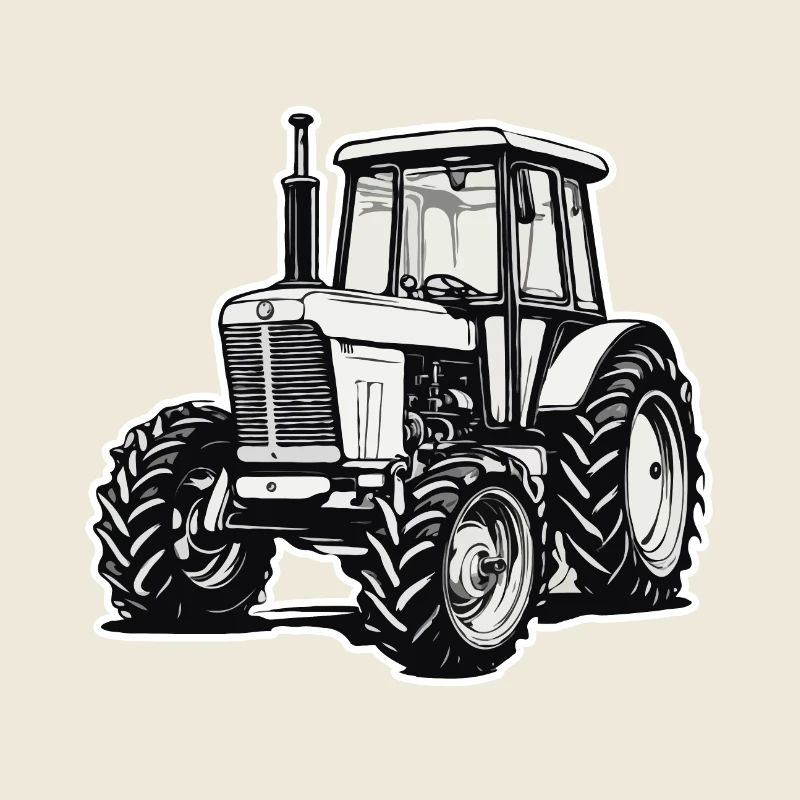 Traktor / Landwirtschaft / Bauer / Feldarbeit