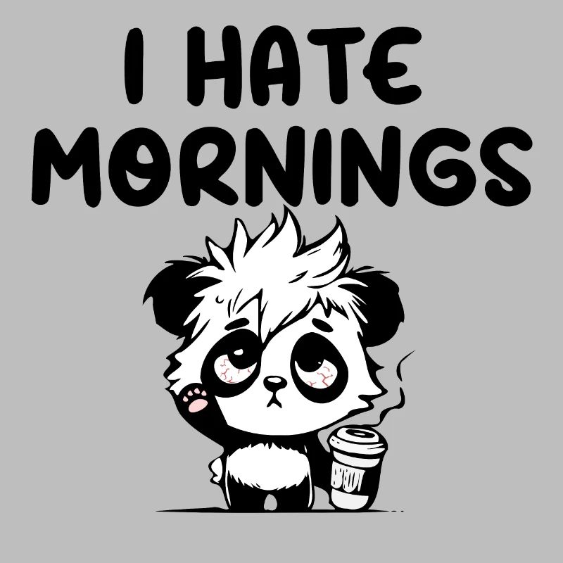 Ich hasse morgendlichen Panda