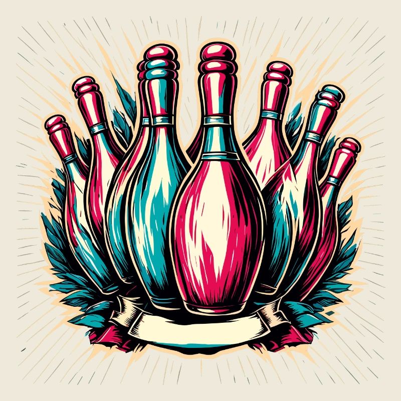 Bowling / Quilles / Bowling / Pin / Strike