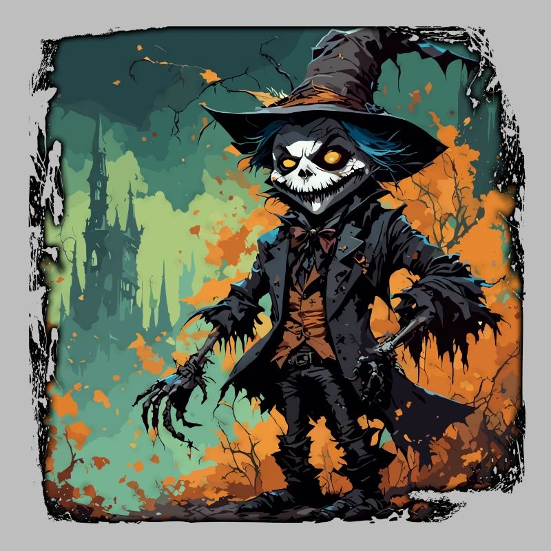 Vogelscheuche / Erntehelfer / Maisfeld / Feld