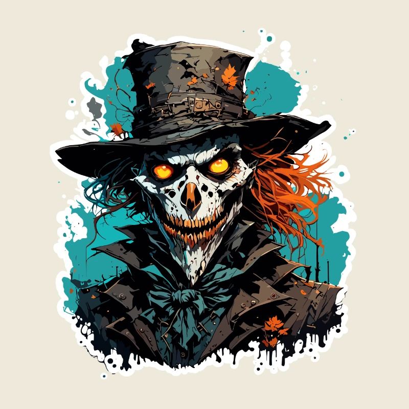 Vogelscheuche / Erntehelfer / Maisfeld / Feld