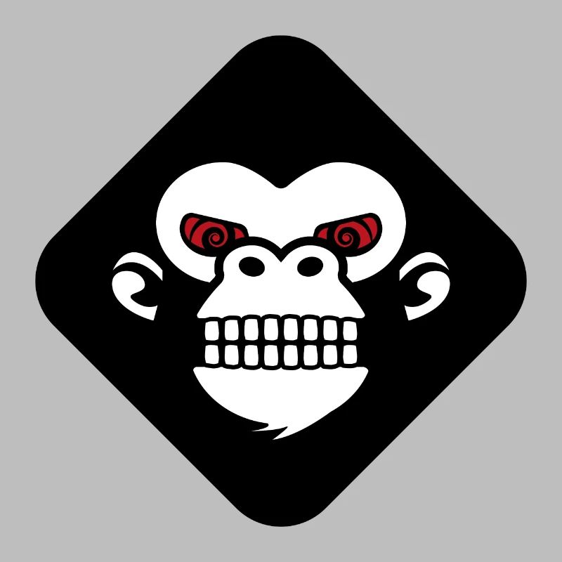 Gorilla teeth logo