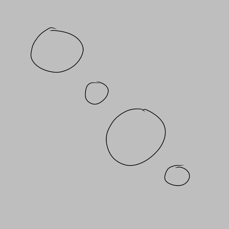 Cercles Symbole de forme de cercle