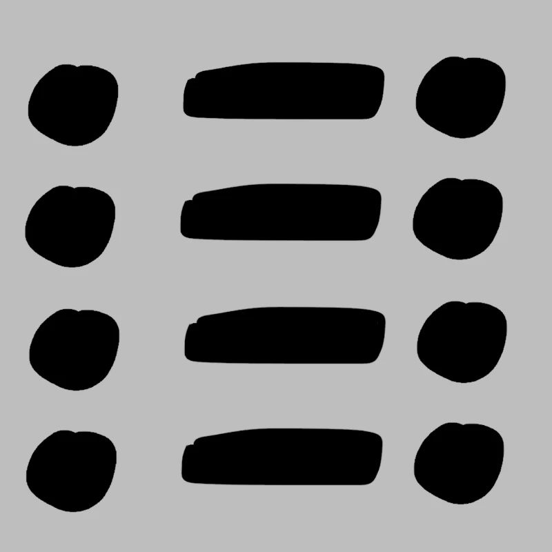 Line, dots, dot, shape, symbol