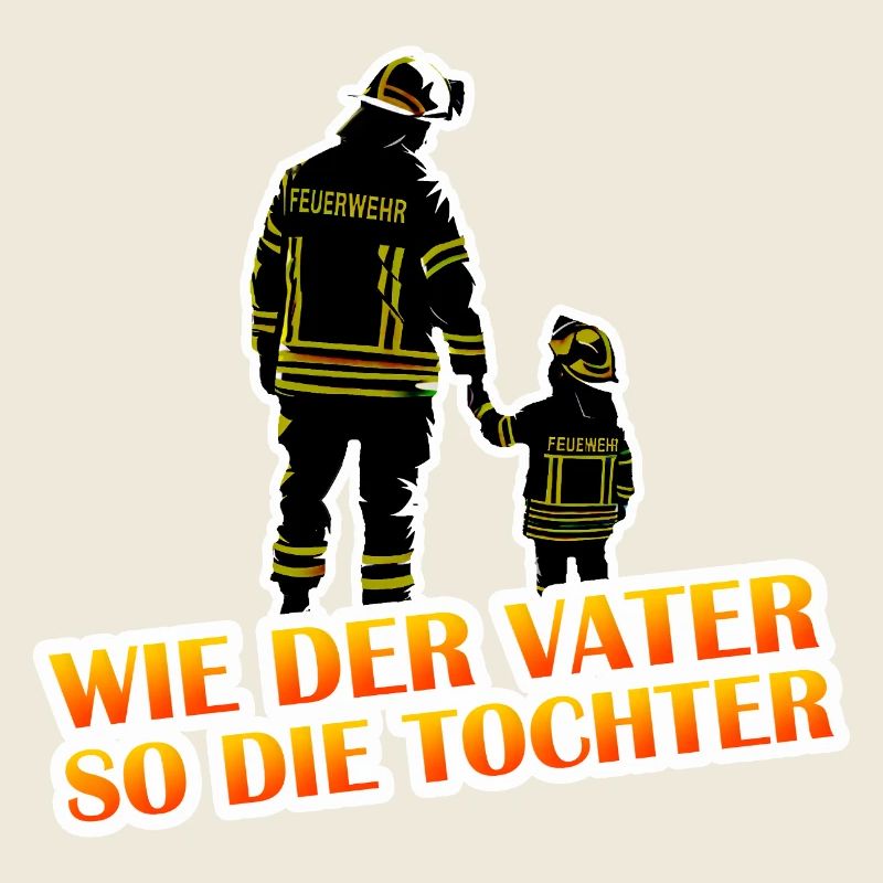 Fire Brigade Father Daughter