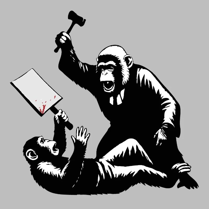 Monkey judge hits protesters