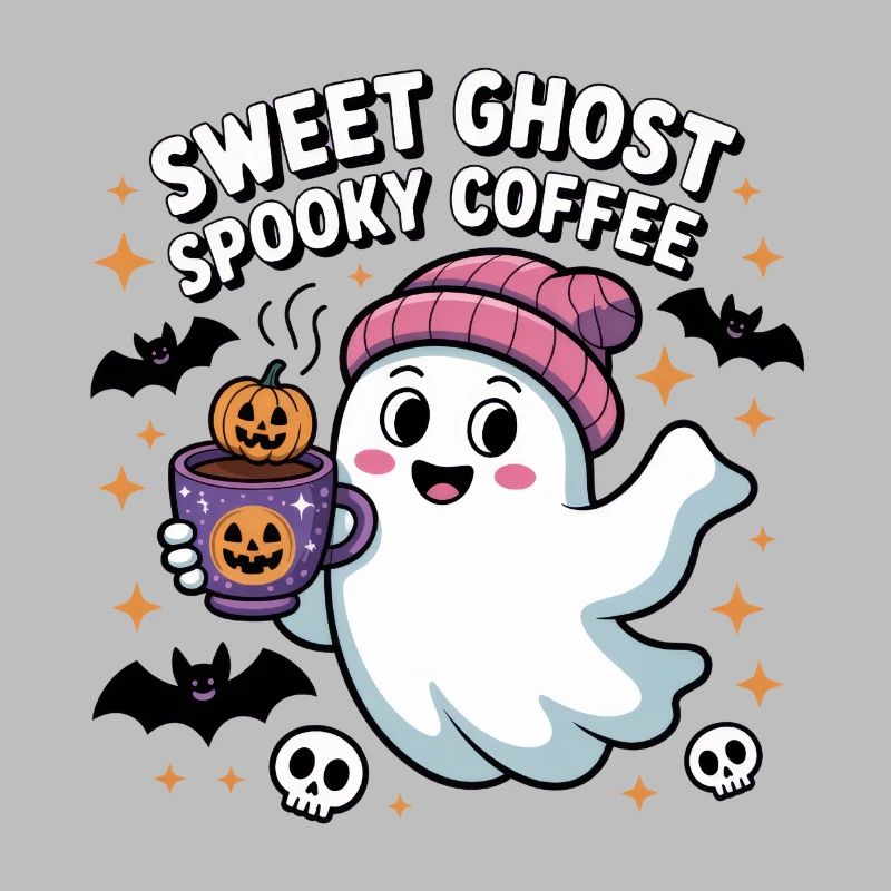 Fantôme Doux Café Halloween