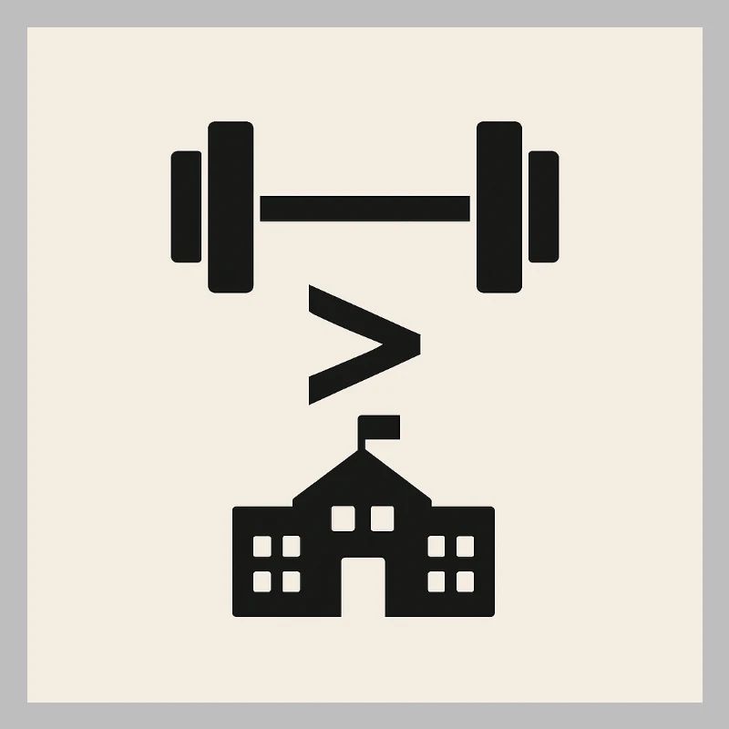 Strength Over School Emblem