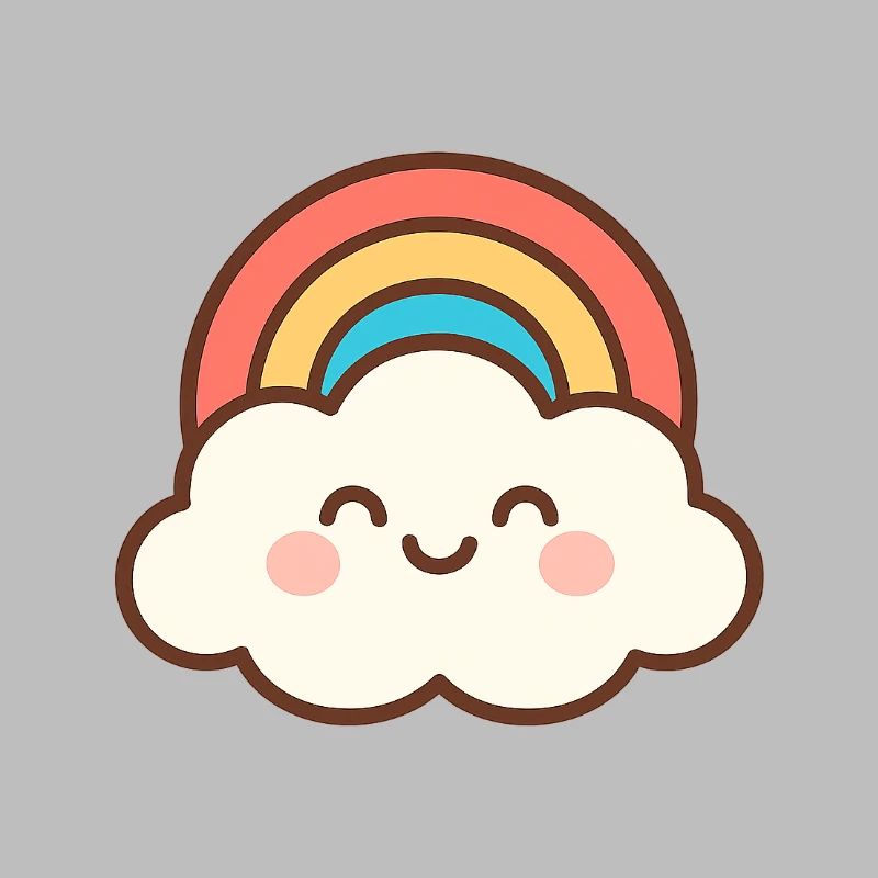 Cloud Smile Regenbogen