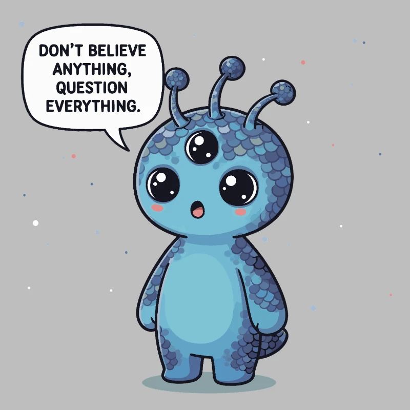 Extraterrestre mignon : Déclaration - Remettez tout en question
