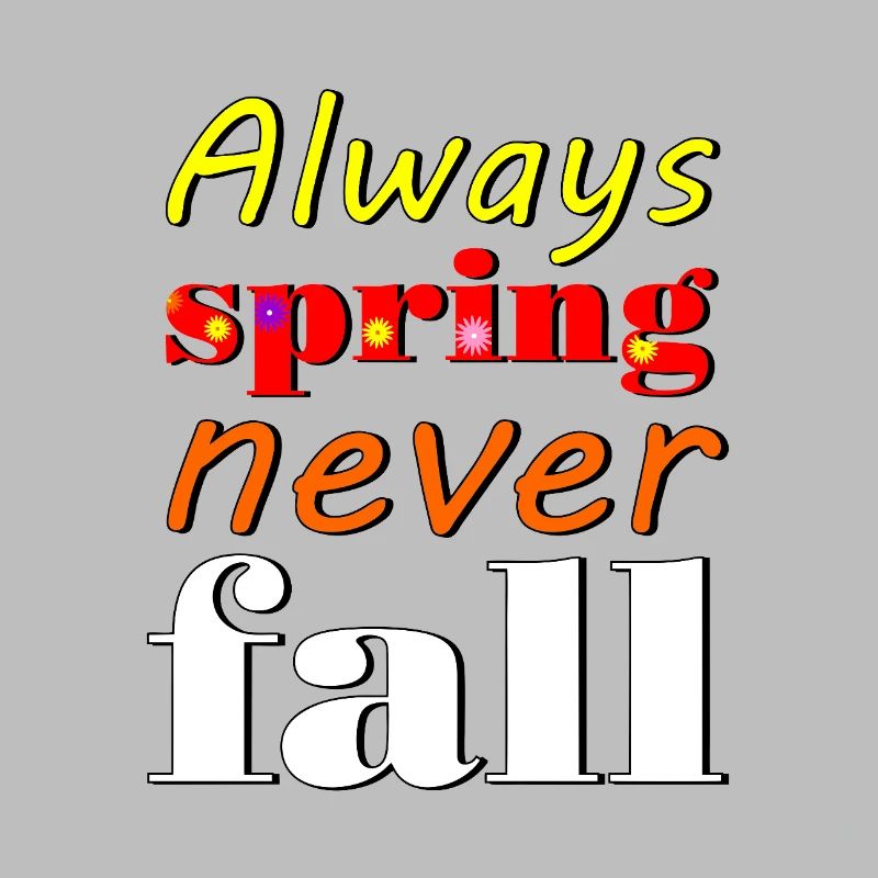 never
