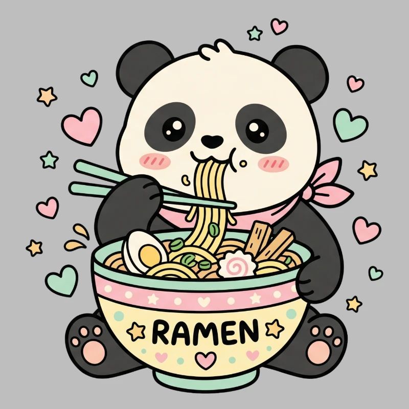 Kawaii Panda Ramen