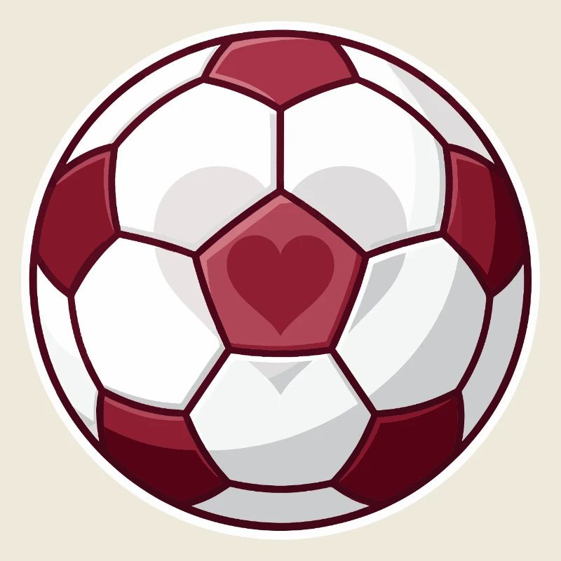 Herzball Fußballliebe