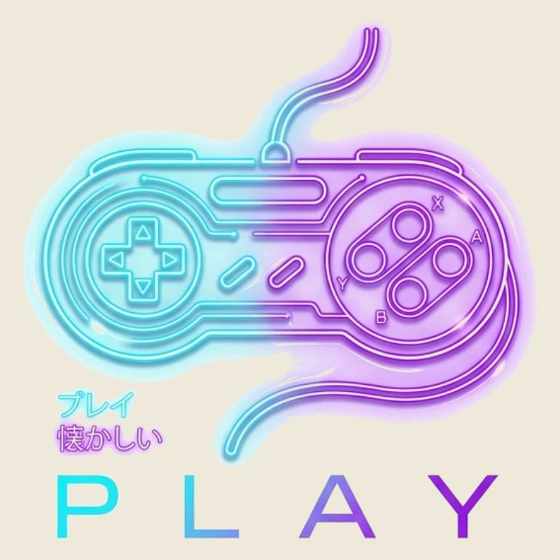 Nostalgie Neuon Rétro Controller