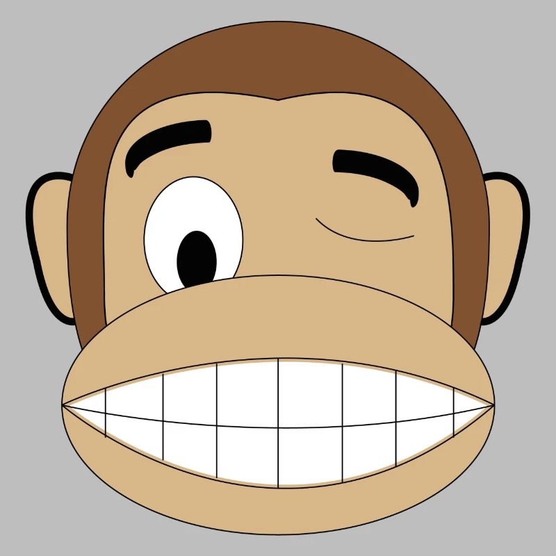 singe zwinker