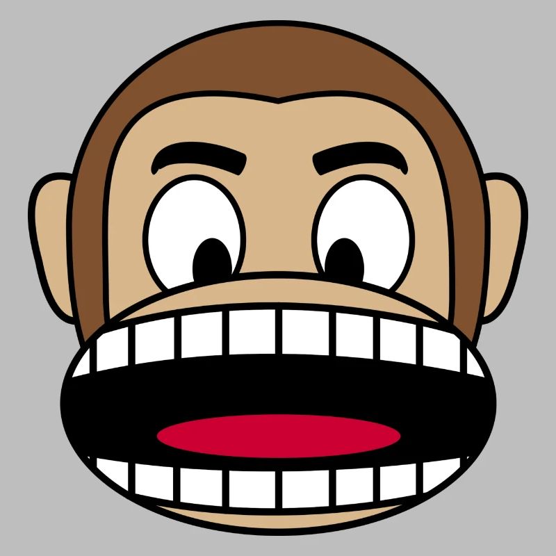 Visage de singe Cadeau