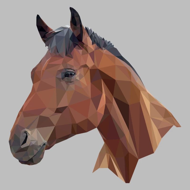 Pferd Poly