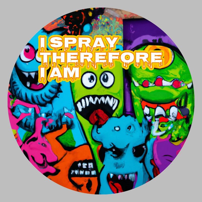 I SPRAY THEREFORE I AM - Graffiti