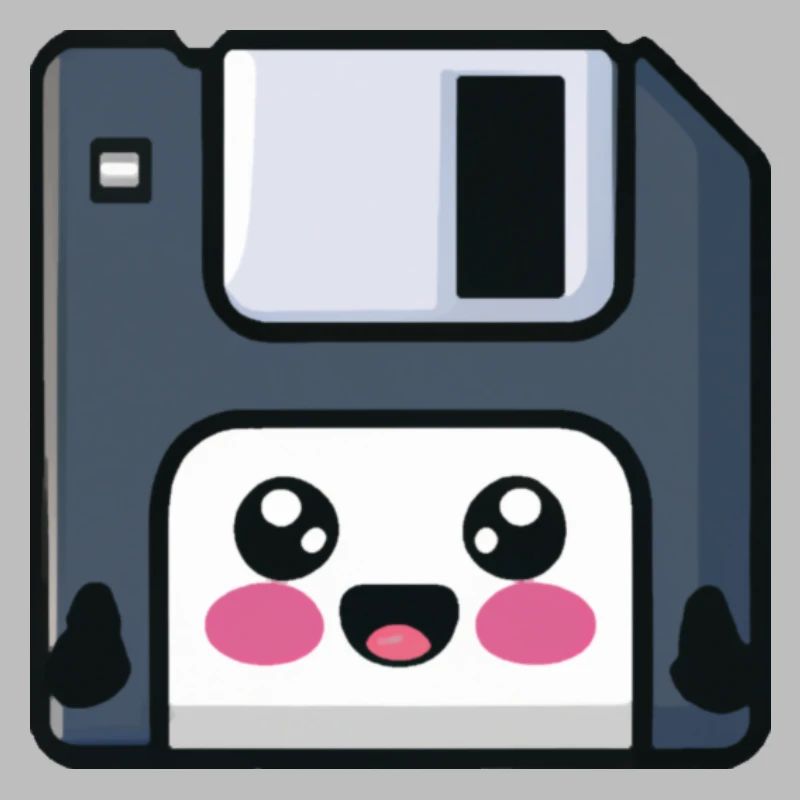 Diskette! Nostalgische Technik!