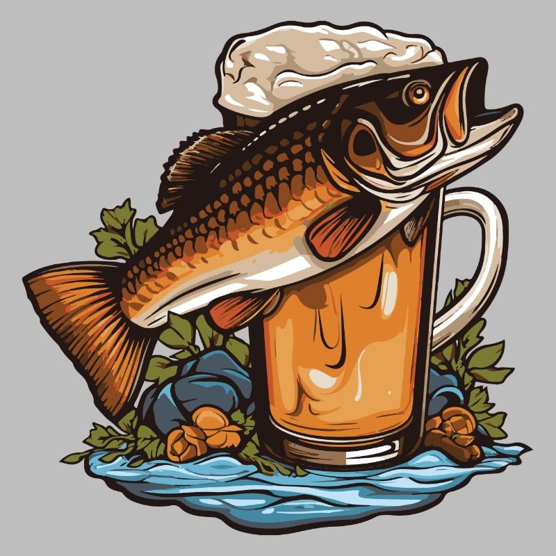 Bière de pêche
