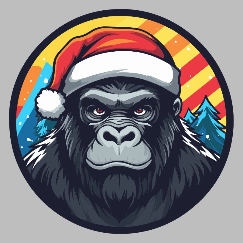 Gorille de Noël