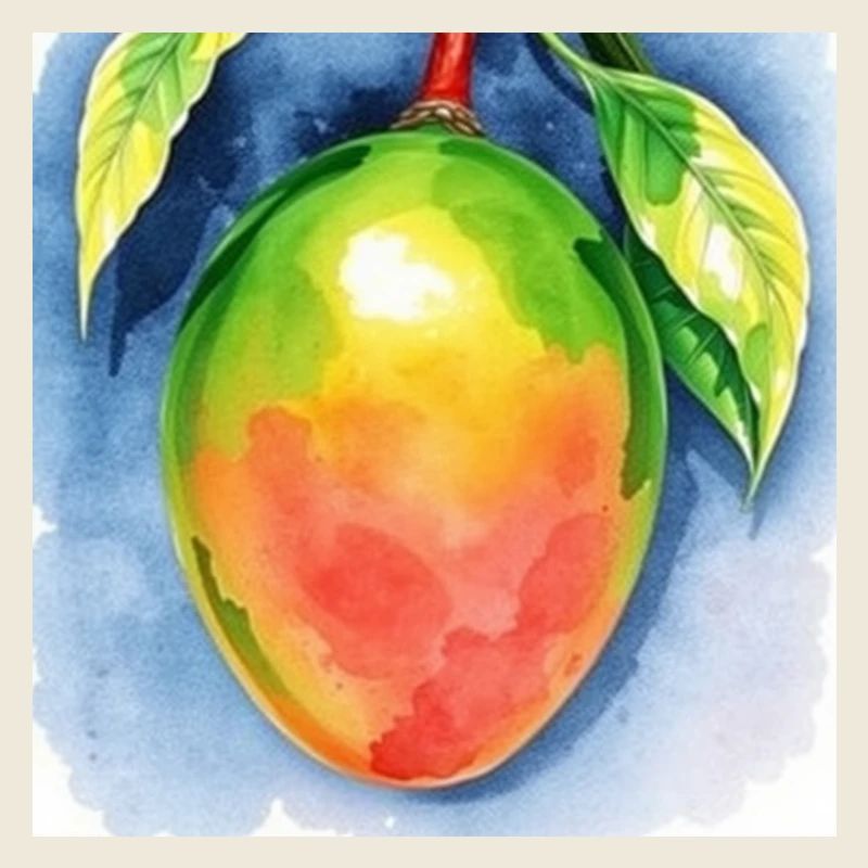 Mango Aquarell