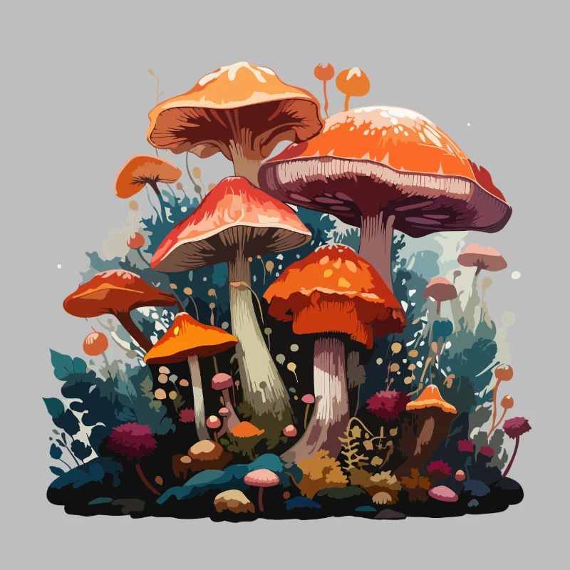 Forest mushrooms