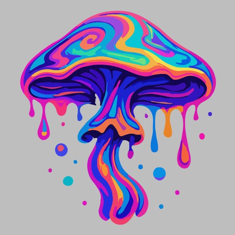 Champignon néon