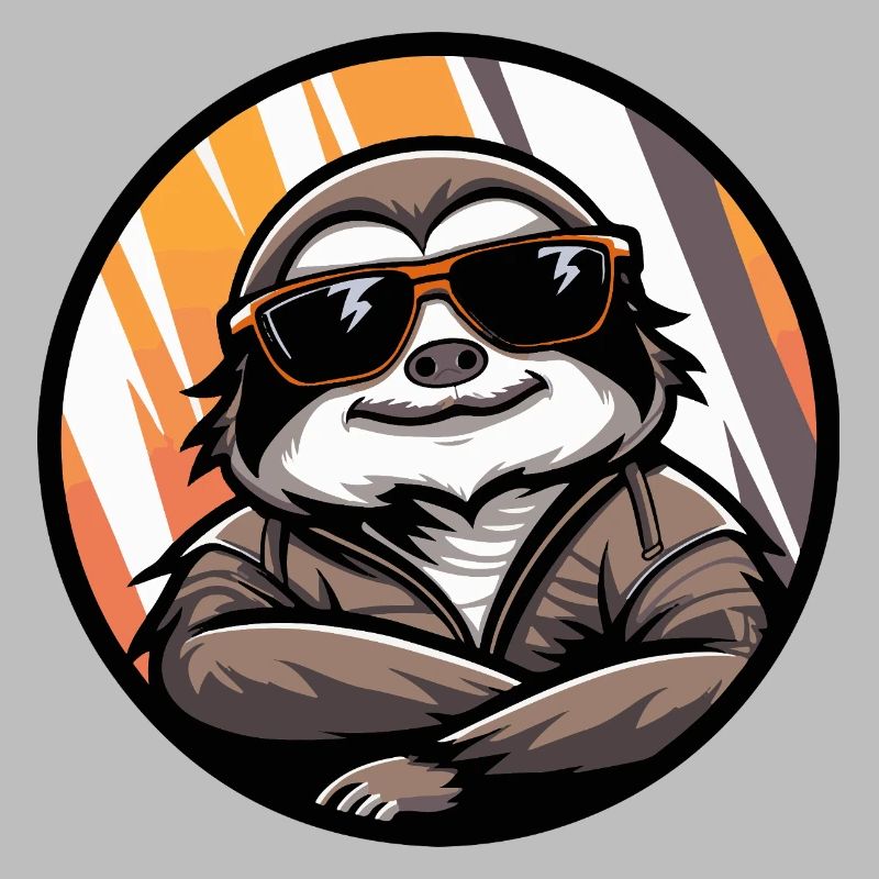 Sloth Cool Comic