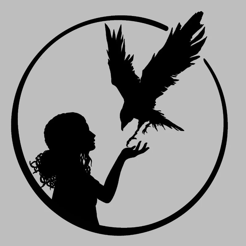 Maedchen Vogel