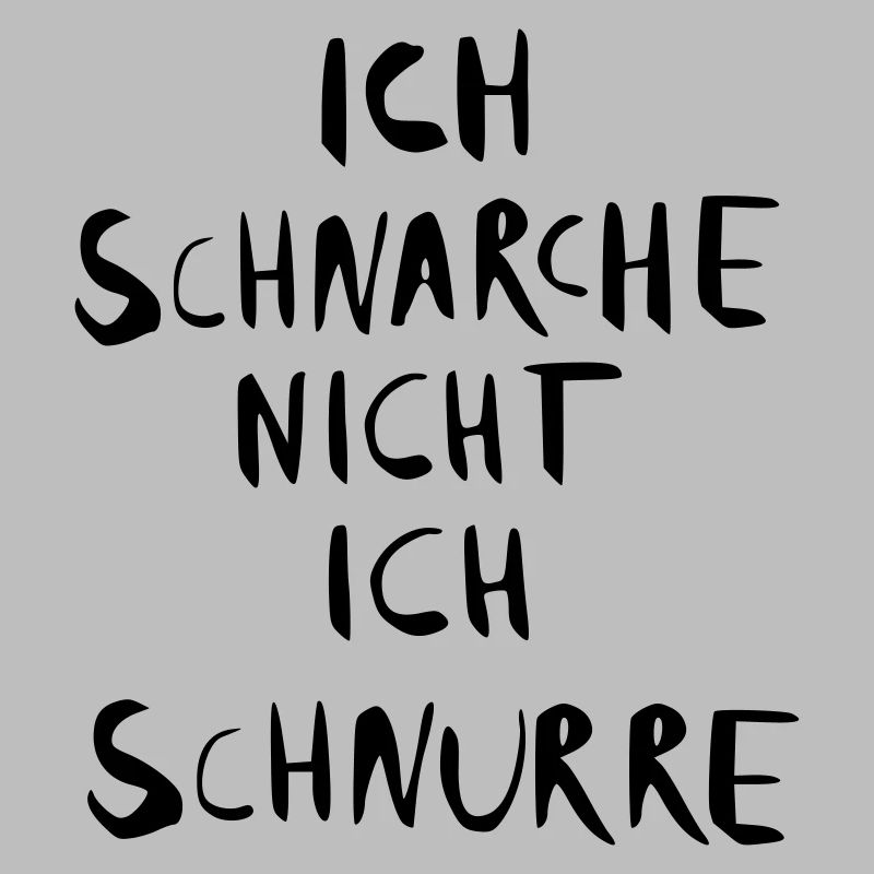ich schnarche nicht