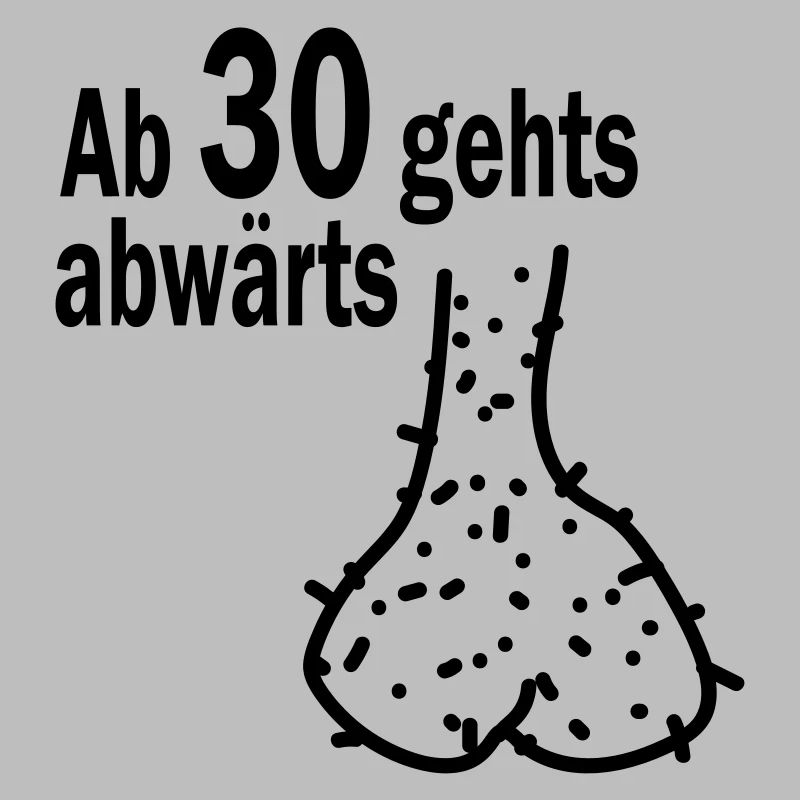 from 30 goes down SCROTUM
