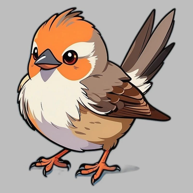 Junger Spatz
