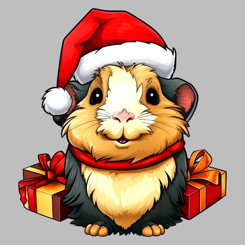 Cochons d'Inde de Noël