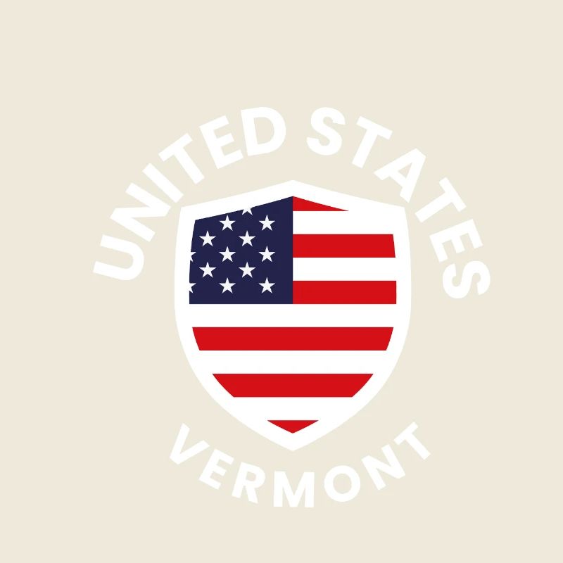 US Vermont Shield Crest