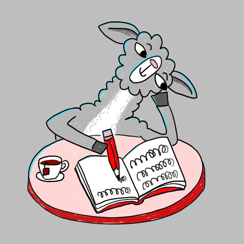 Lama écrit un journal