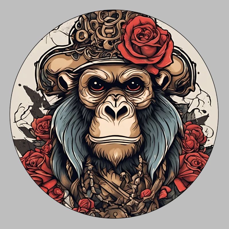 Dame singe