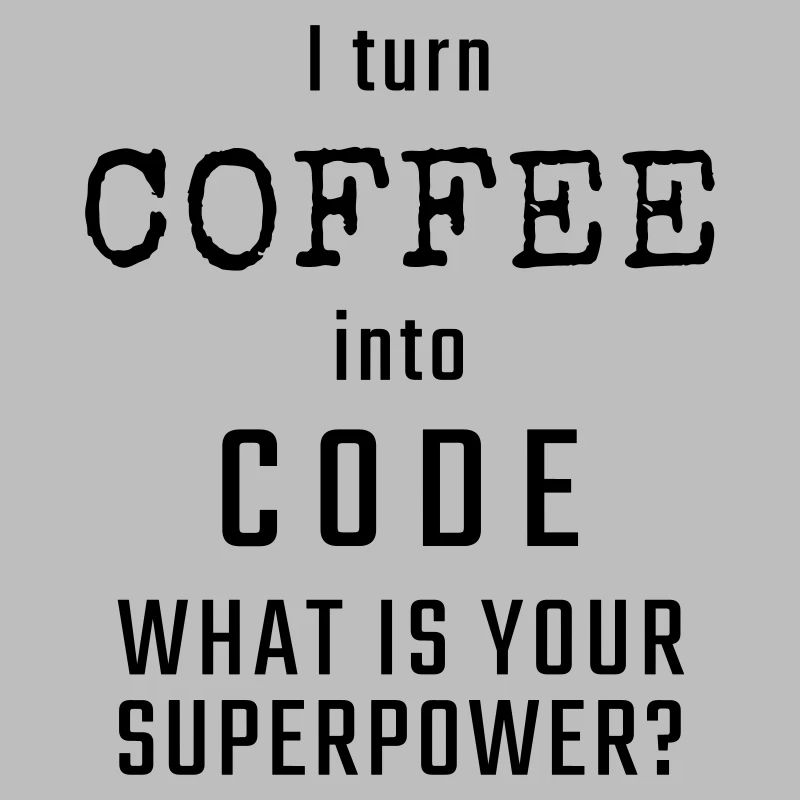 Je transforme le CAFÉ en CODE - Quelle est votre superpuissance?