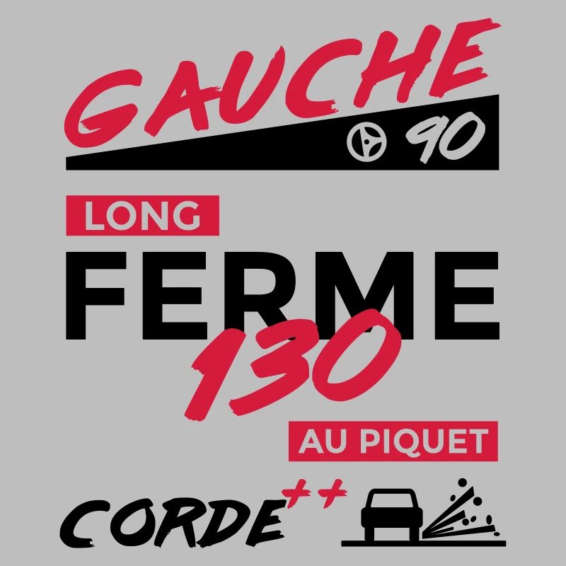 Notes Rallye - Gauche 90 long