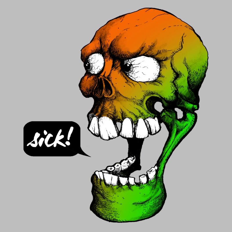 Psychedelic Skull