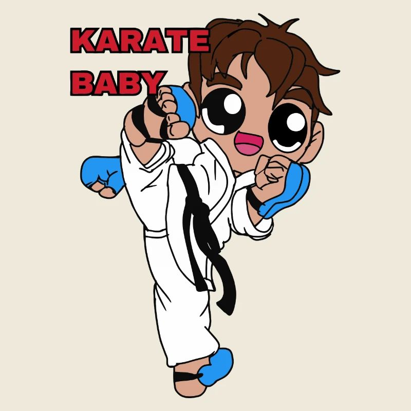 bébé karateka