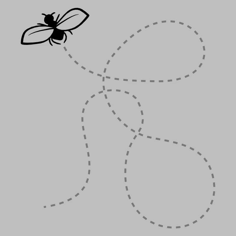 Fly Dashed Line