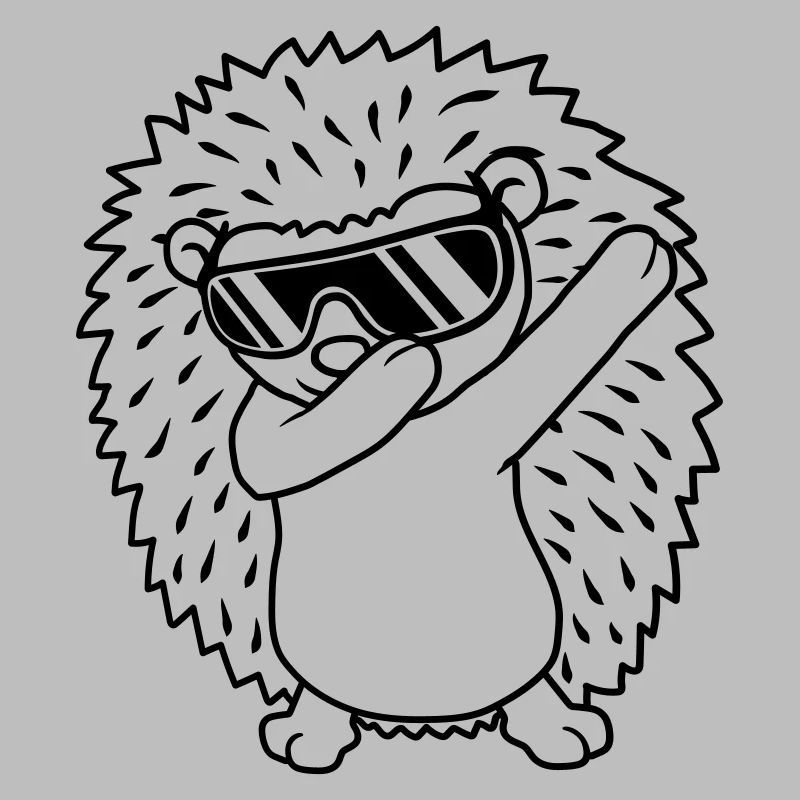 dabbing Igel dab dance