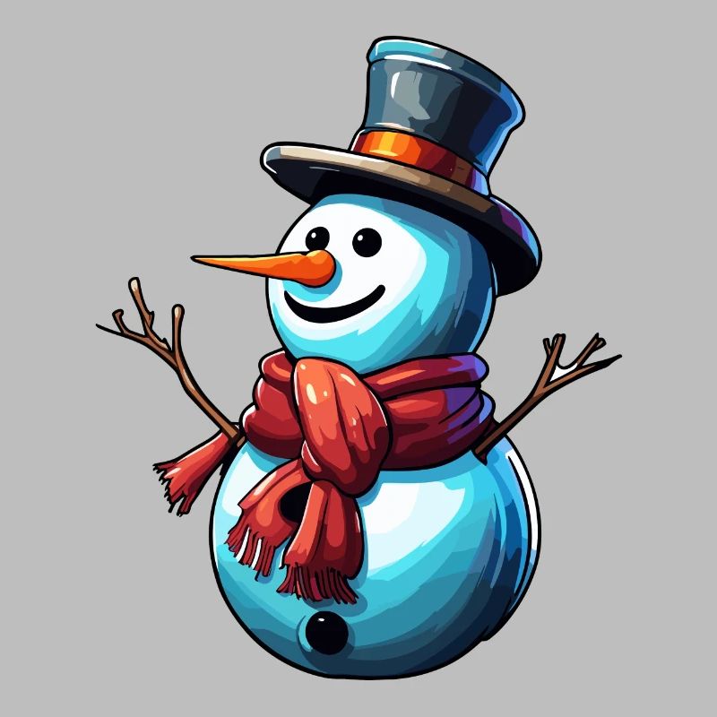 Snowman / Winter / Snow / Comic / Cold